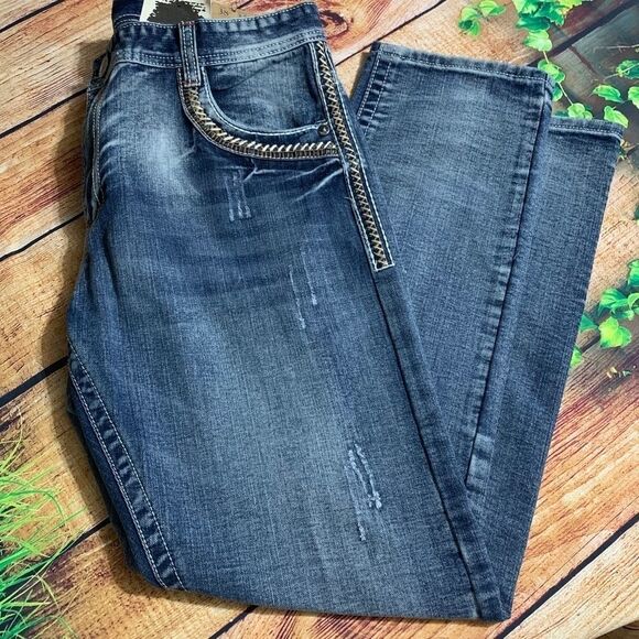 MENS DETAILS SLIM FIT JEANS SIZE 38-32 - Picture 7 of 8